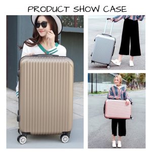 [PREMIUM] ABS+PC HARDCASE TRAVEL LUGGAGE SETS SUITCASES BAGASI TRAVEL 20 INCH & 24 INCH & 26 INCH