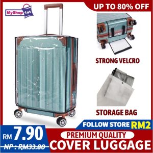 Cover Luggage Protector Transparent PVC Usable Travel Suitcase Luggage Bag Cover